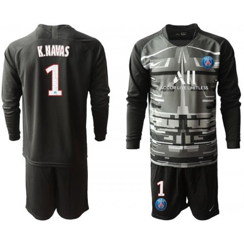 Paris Saint-Germain Fodboldtrøjer Målmand K NAVAS 1 Børn IV 2019/20 Langærmet Paris Saint-Germain Fodboldtrøjer Målmand K NAVAS 1 Børn IV 2019/20 Langærmet